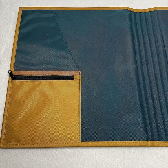 Vintage 90s Nike Just Do It Folder Organizer Mead School Swoosh Stitched - Picture 6 of 8